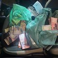 Intercepted supermarket robber