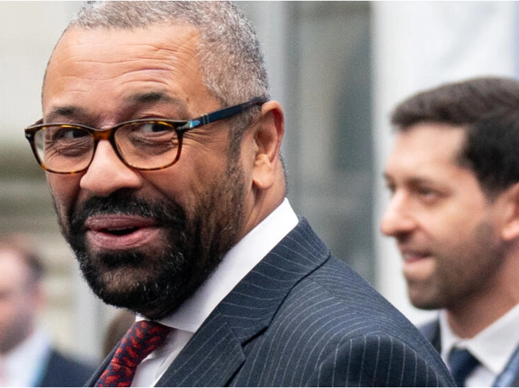 Interior minister James Cleverly