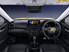 Interior of the Mahindra XUV 3XO