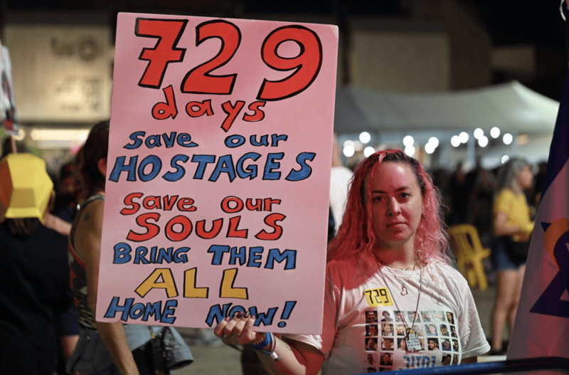 Israel hostages protest
