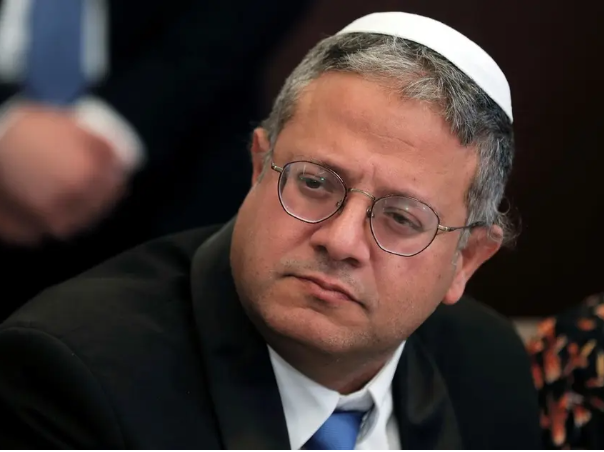 Israeli National Security Minister Itamar Ben-Gvir