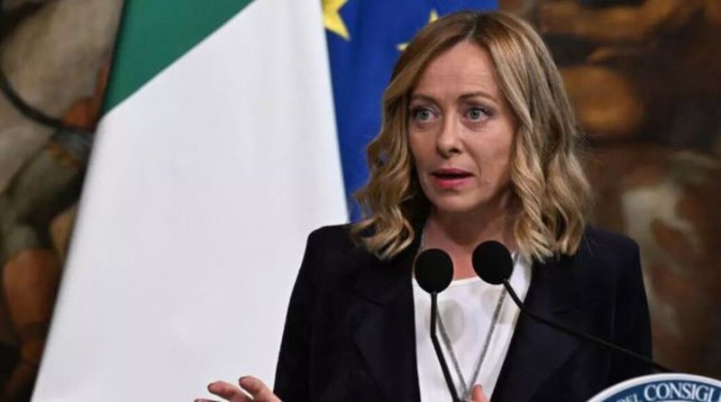 Italy's Prime Minister Giorgia Meloni