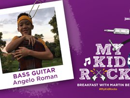My Kid Rocks Angelo Roman bass player