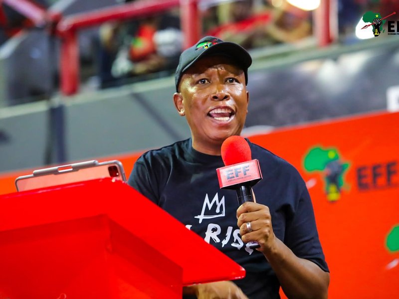 EFF LEADER JULIUS MALEMA