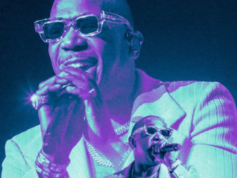 Ja Rule performing live on stage