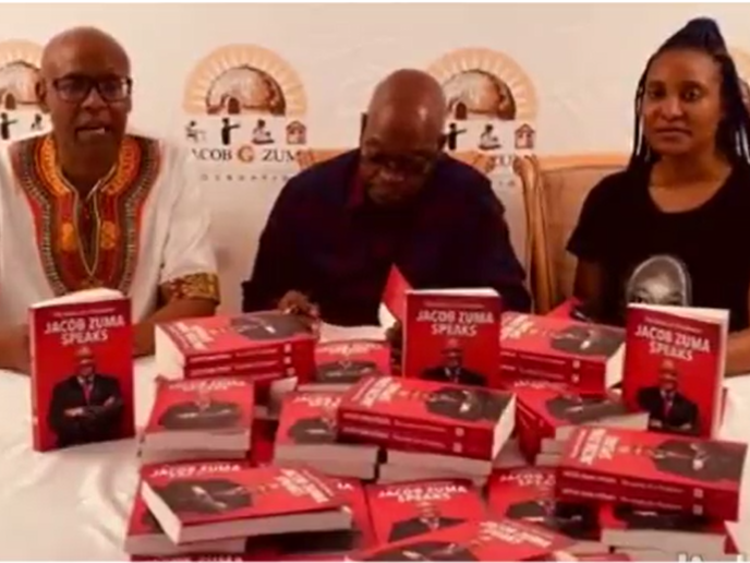 Jacob Zuma book launch