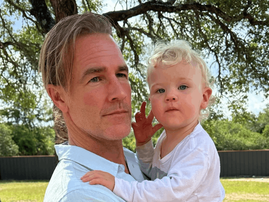 Dawsons Creek actor  James van der Beek