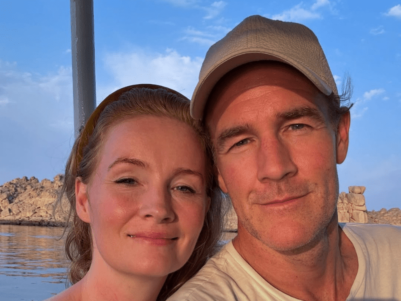 James van der Beek and his wife Kimberly