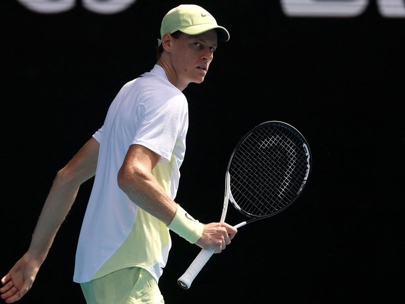 Jannik Sinner at Australian Open 2025
