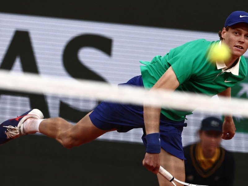 Jannik Sinner at 2025 French Open