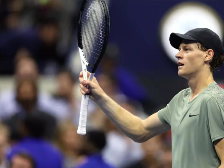 World number one Jannik Sinner reached his first US Open semi-final