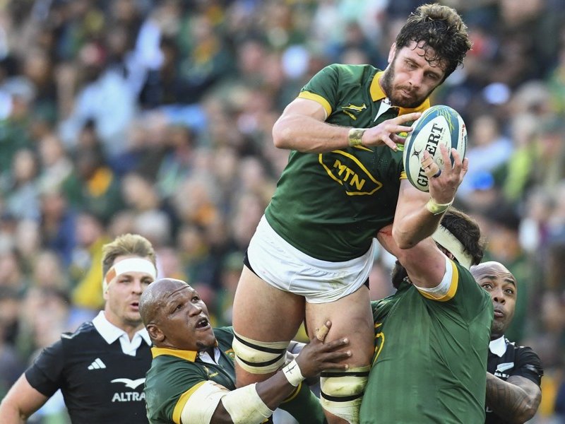 Springbok No 8 Jasper Wiese