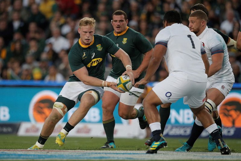 Springbok loose forward Jean-Luc du Preez