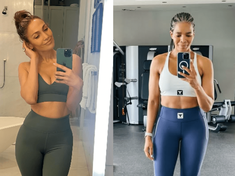 Jennifer Lopez and Connie Ferguson