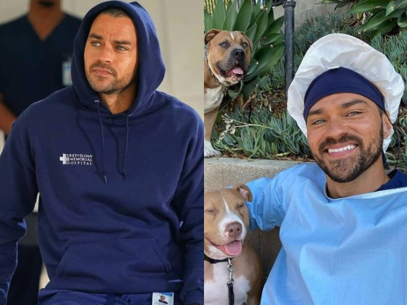 Actor Jesse Williams  aka Dr. Jackson Avery