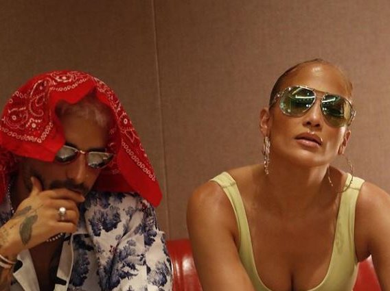 Jennifer Lopez and Maluma