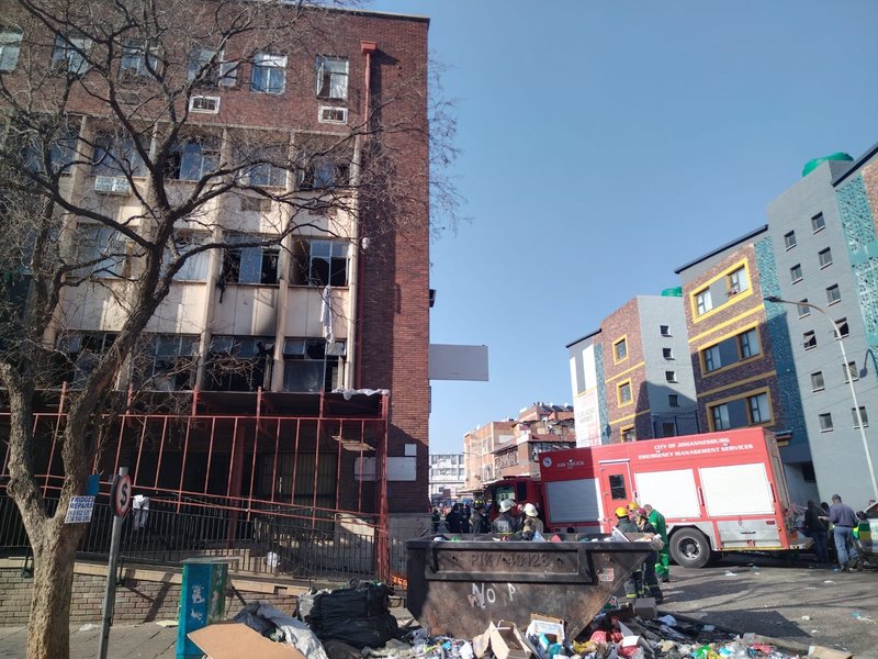 Joburg CBD fire causalities 'might increase' - EMS