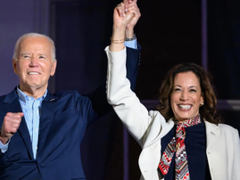 Biden, Harris to make first joint appearance since election upheaval