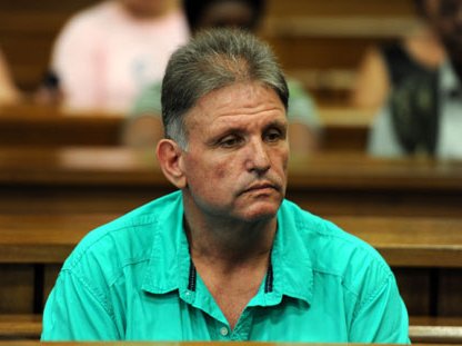 Johan Kotze in die hof (Foto: Jacaranda FM)
