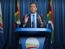 Democratic Alliance (DA) leader John Steenhuisen