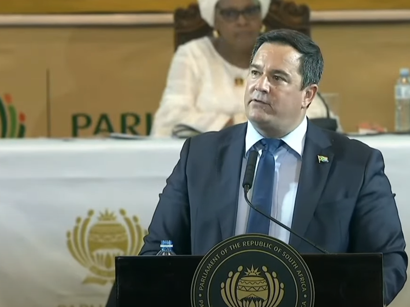 DA leader John Steenhuisen