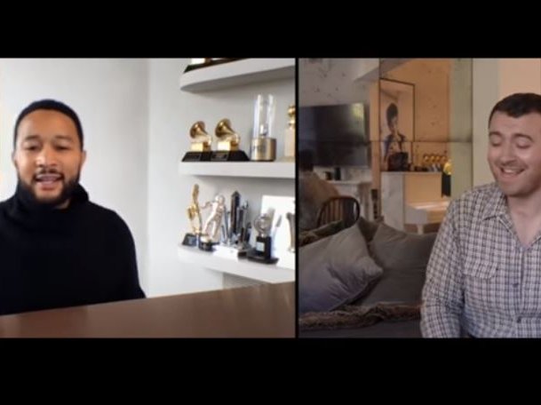 John Legend and Sam Smith