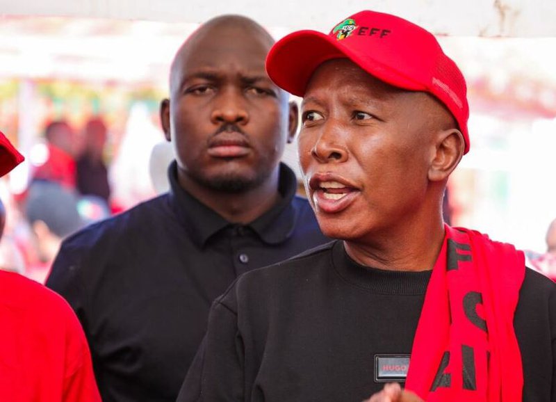 Julius Malema in Seshego