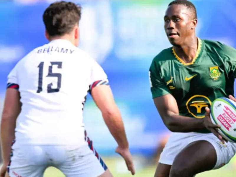Junior Boks' Fly-half Vusi Moyo