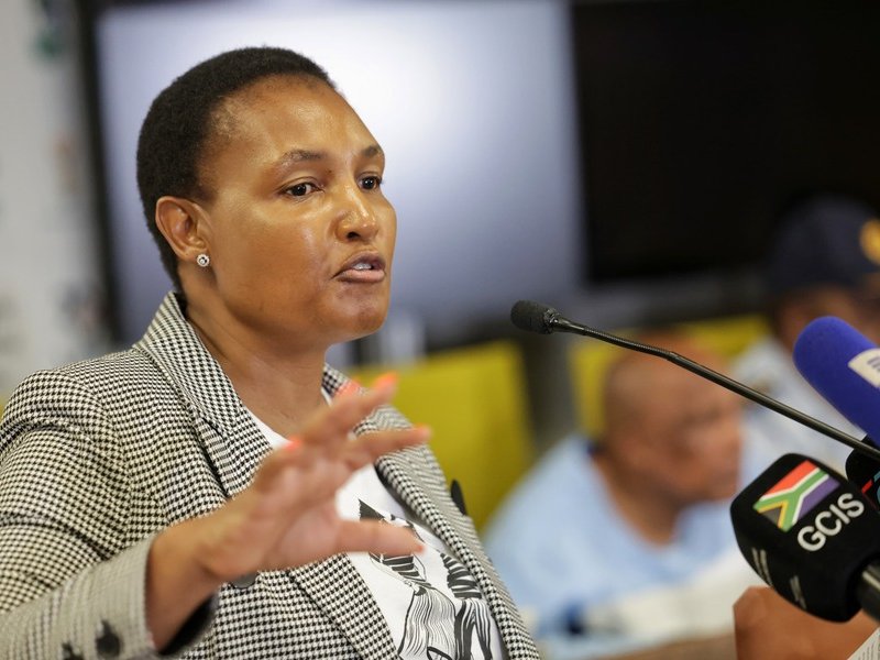 Justice Minister Thembi Simelane 21 Nov