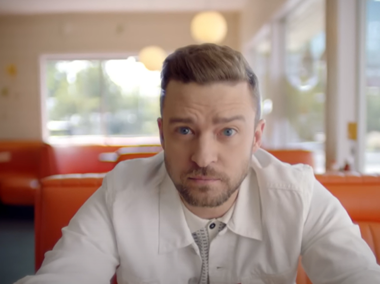 Justin Timberlake Can't Stop The Feeling music video screenshot
