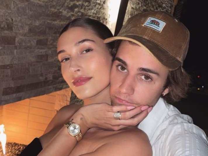 Justin Bieber and his wife Hailey