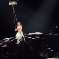 KATY PERRY RIDING MECHANICAL BUTTERFLY