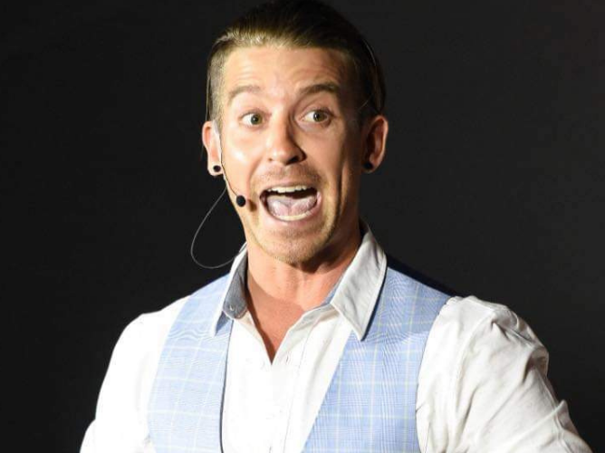 Comedian Kevin Fraser