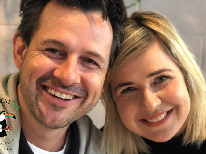 Paul Bushell and sister Amy