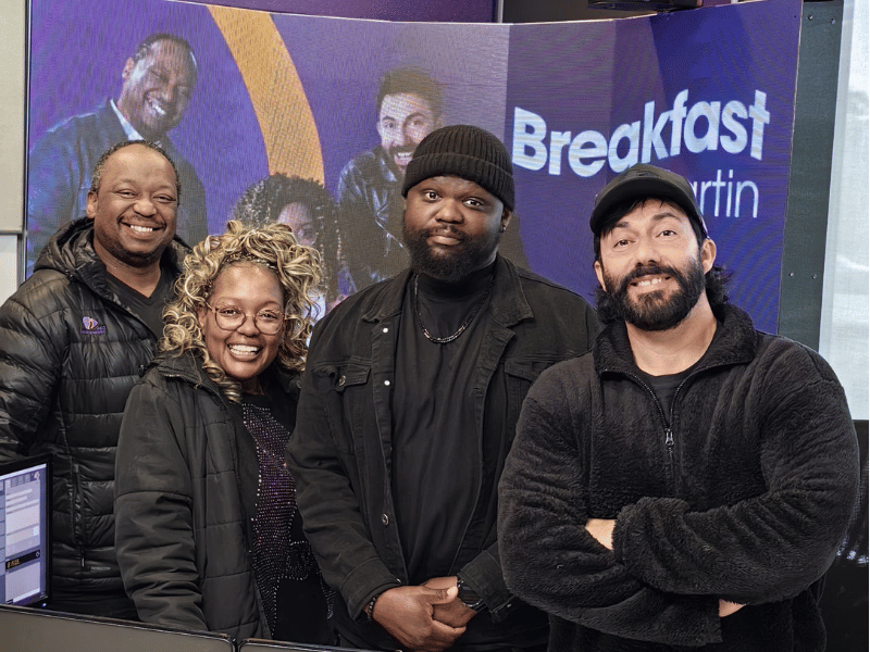 KEITH JULUKA AND BREAKFAST WITH MARTIN BESTER