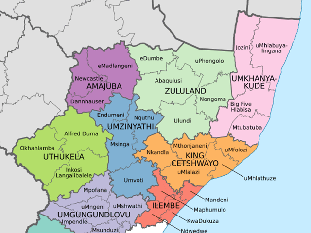 KZN municipalities
