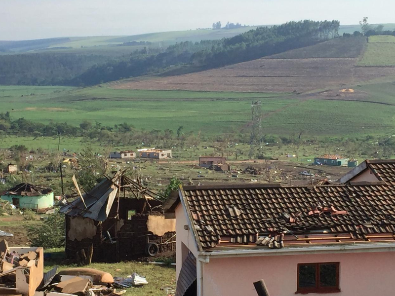 KZN damage