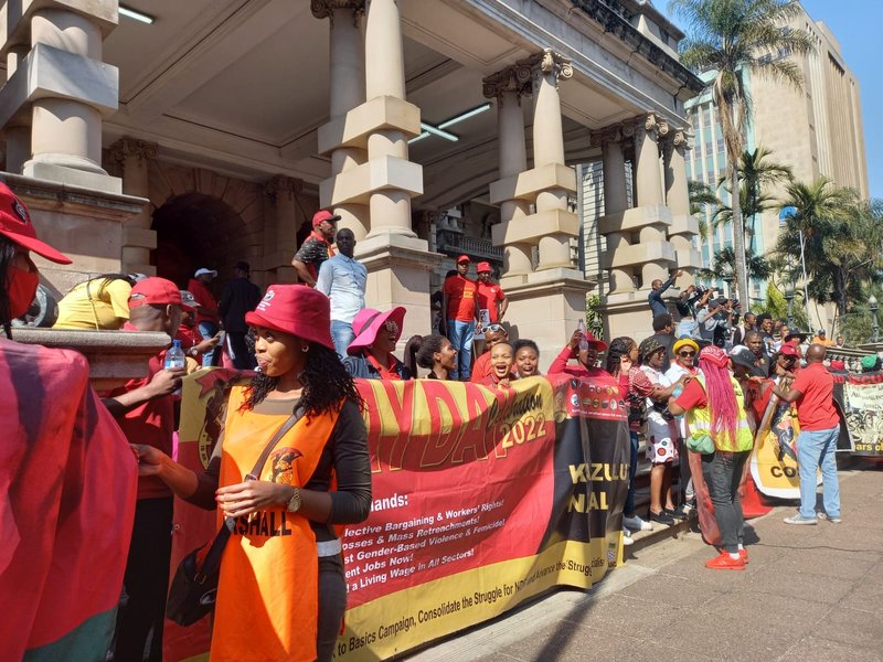 KZN govt given two weeks to respond cosatu march