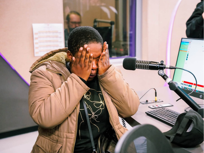 Kamogelo Qolosha Goldrush winner Winning moment