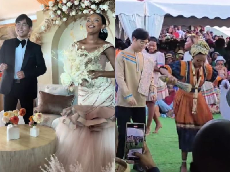Katlego and Arayeon's traditional wedding