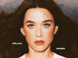 Katy Perry bandaids single cover art