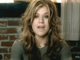 Kelly Clarkson in Since U Been Gone music video