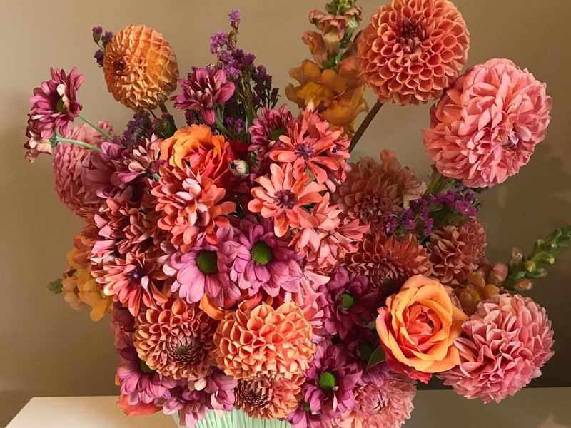 Durban girl who does beautiful bouquets is given the DKS stamp of approval.