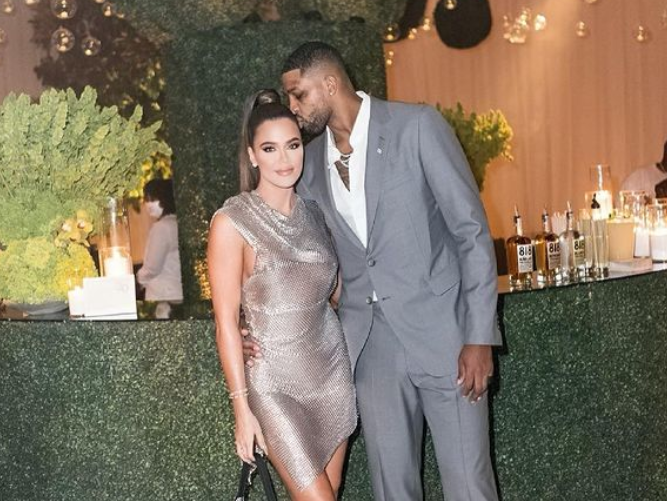 Khloe Kardashian and Tristan