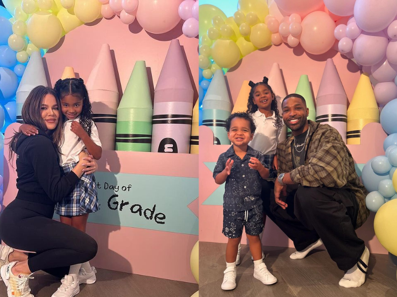 Khloe Kardashian and Tristan Thompson