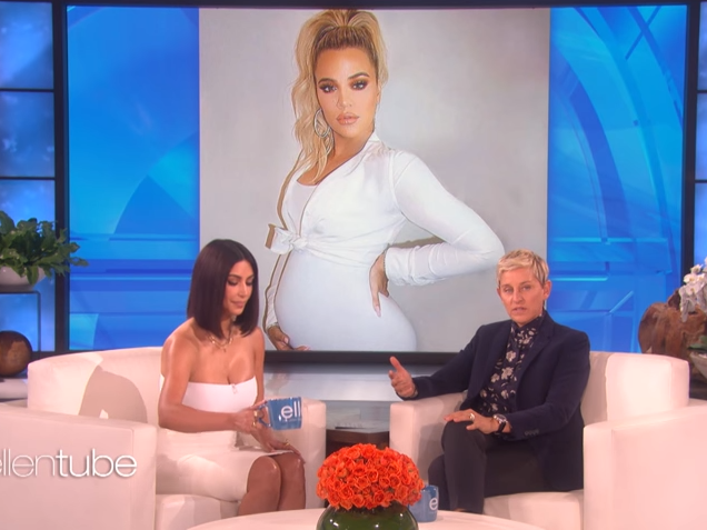 Kim on Ellen