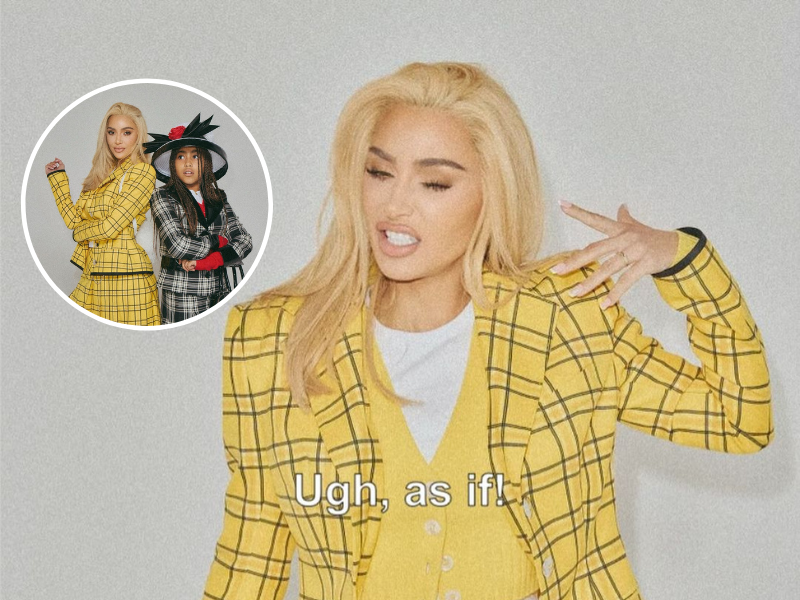 Kim Kardashian and North West dress up as 'Clueless' characters