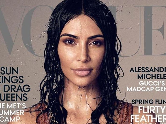kim Kardashian for Vogue magazine May 2019