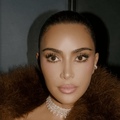 Kim Kardashian wearing a diamond choker