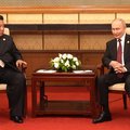 North Korean leader Kim Jong Un and Russia's Vladimir Putin